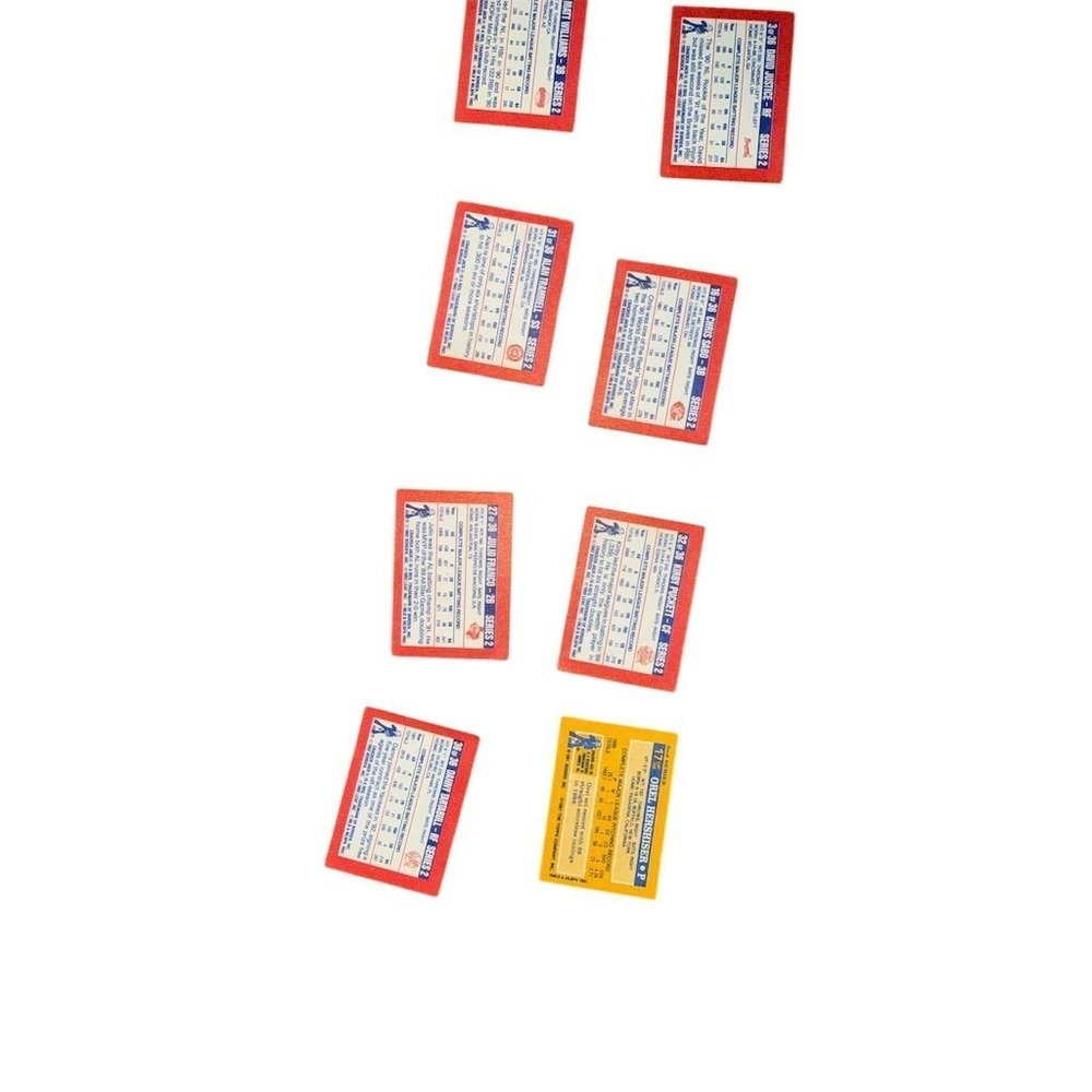 1992 Donruss Mini Baseball Card Lot 15 Cards + Wrapper Insert Henderson - Picture 9 of 10